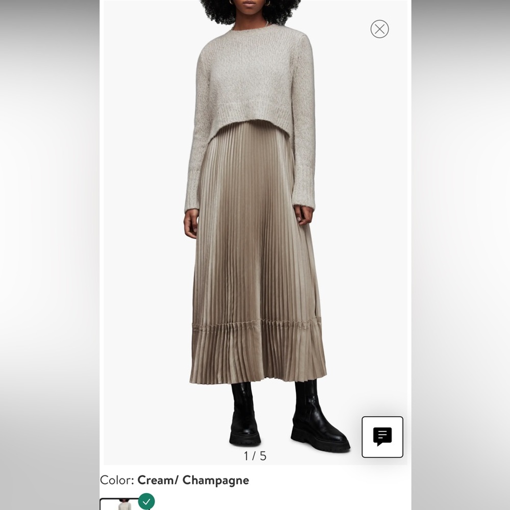 Allsaints Silva dress